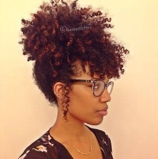 African - American Brides with Natural Hair