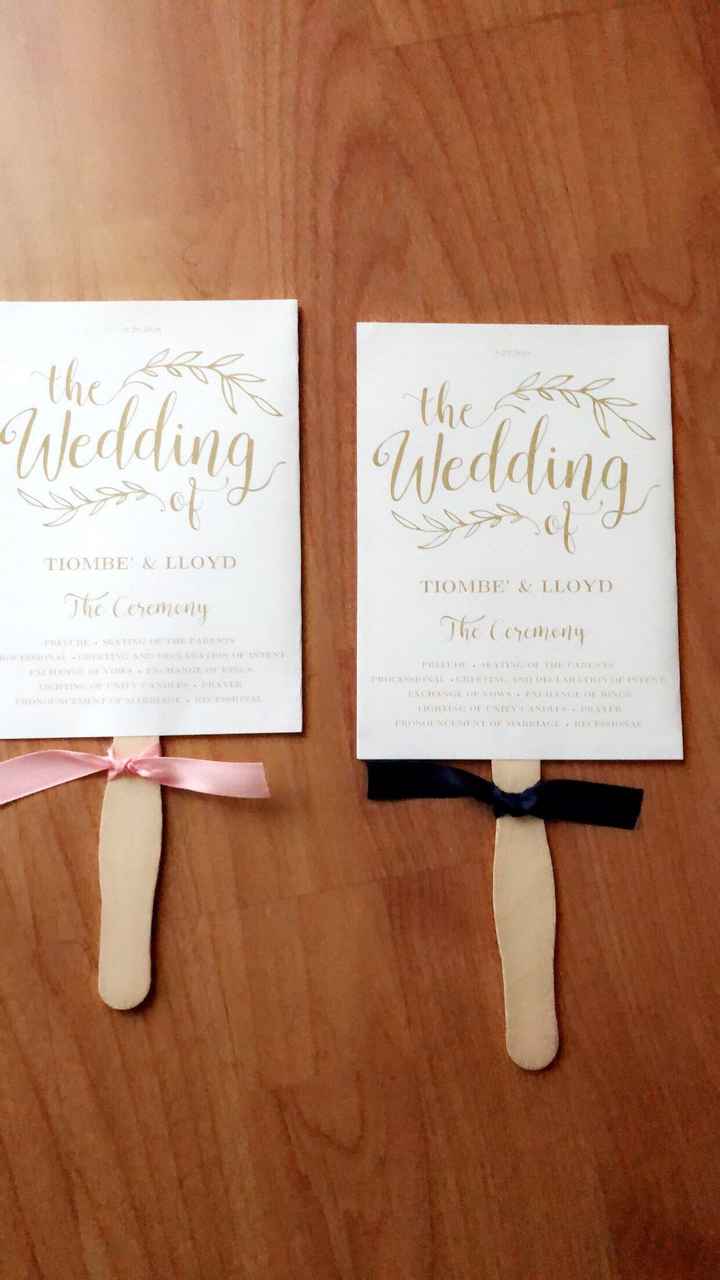 Wedding Programs - 4