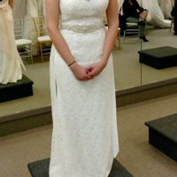 Wedding dress to cover the chest