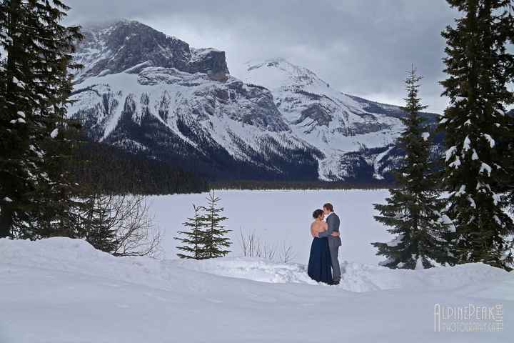 BAM! - Winter Mountain Elopement
