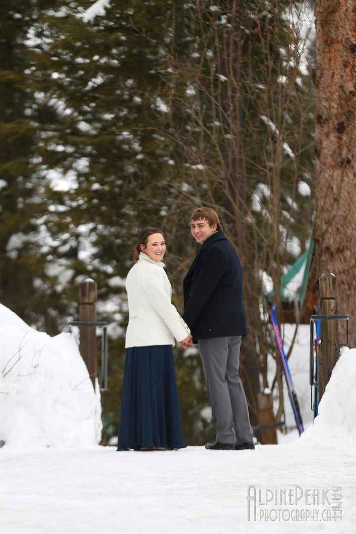 BAM! - Winter Mountain Elopement