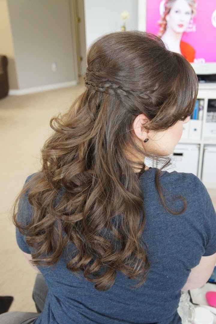 Wedding Hairstyle: Half up? Updo? All down?