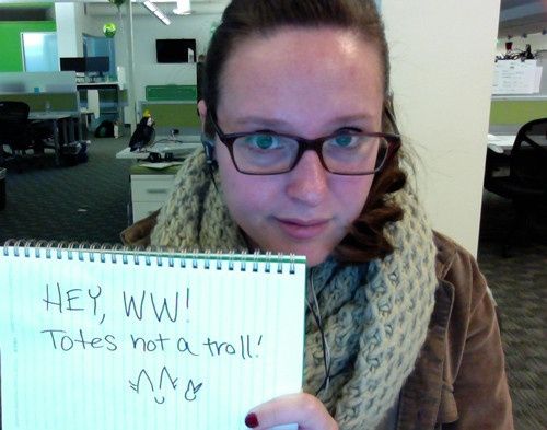 "lets flush out the trolls"