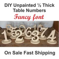 Help me pick my table numbers, I'm driving myself bonkers.