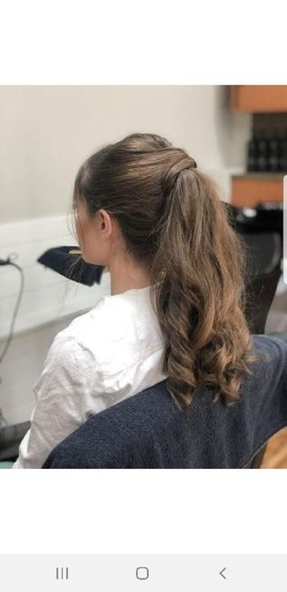 Bridal pony tail? 2