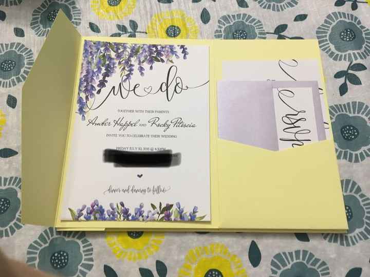 Save the dates and invitations?! - 1