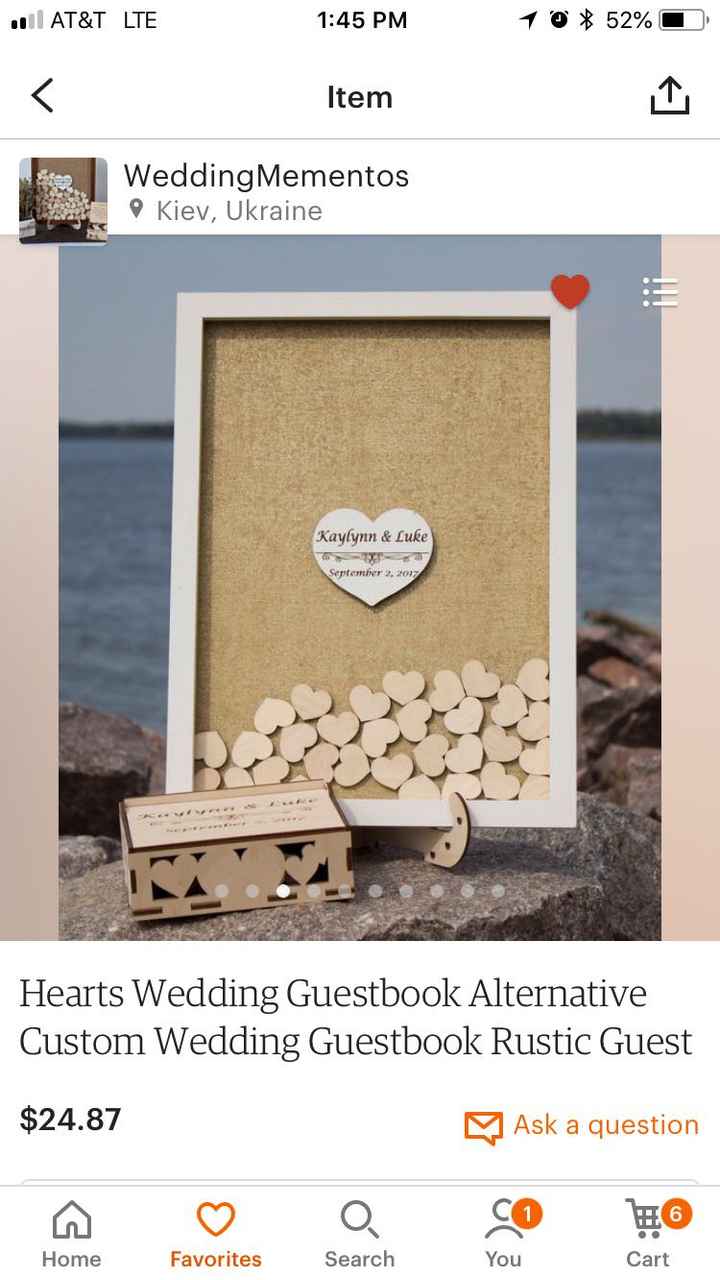 Show me your guestbook inspiration! - 1