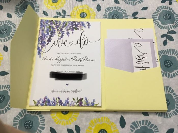 Save the dates and invitations?! - 1