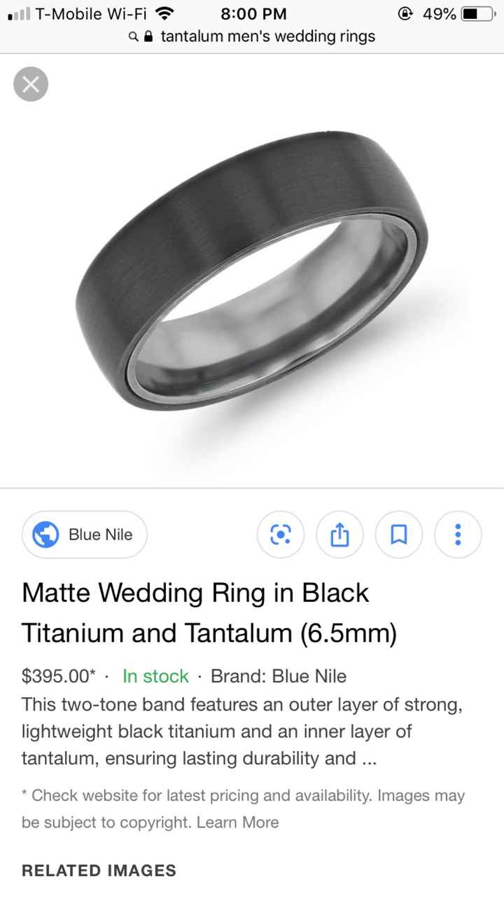 Let me see your groom's ring - 1