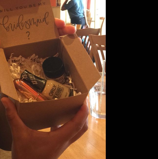 Bridal party proposal - 1