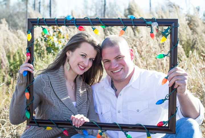 The christmas card/mini engagement pics came in...