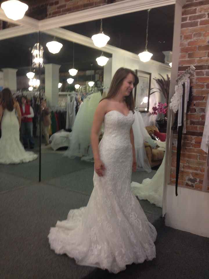 First time trying on dresses! (PICS)