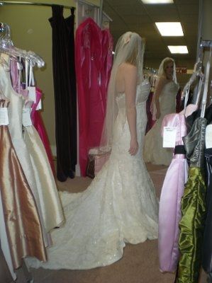 Show me your dress with you vs the model!