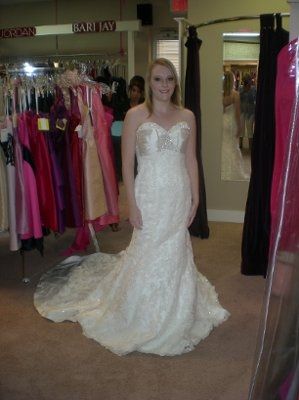 Show me your dress with you vs the model!
