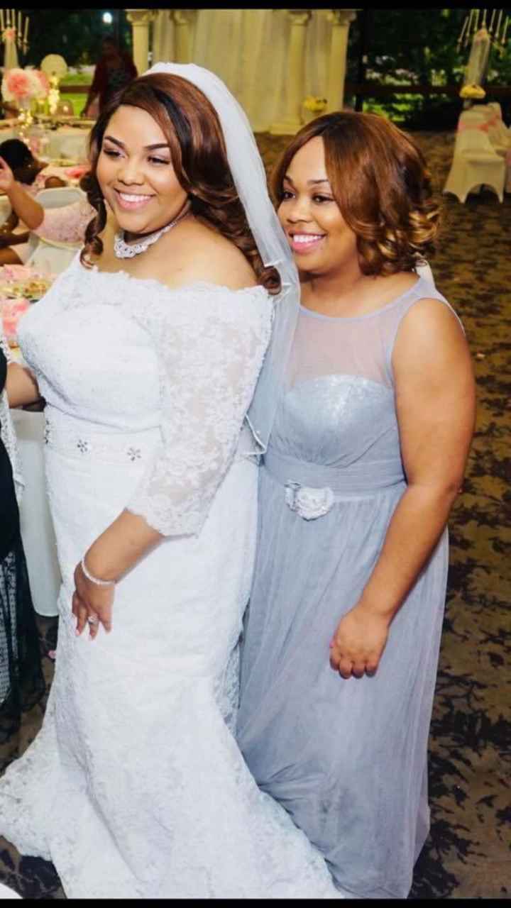 Wedding Dress Sleeve Cut Length - 1