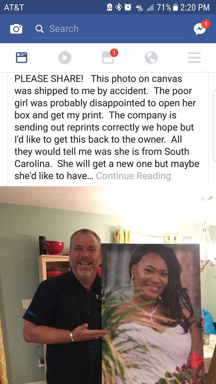 Someone missing a canvas??