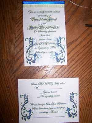 DIY Invites *pic*