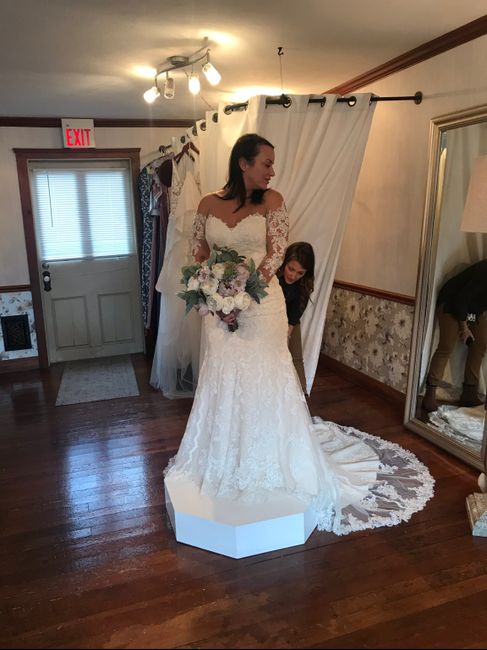 Long sleeve wedding dress 9
