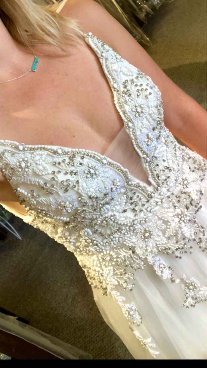 Wedding Dress.. actually a prom dress 😓 - 2