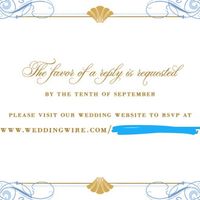 RSVP on Wedding Invites