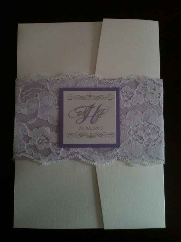 Pictures of your invitations?!? Please oh please!