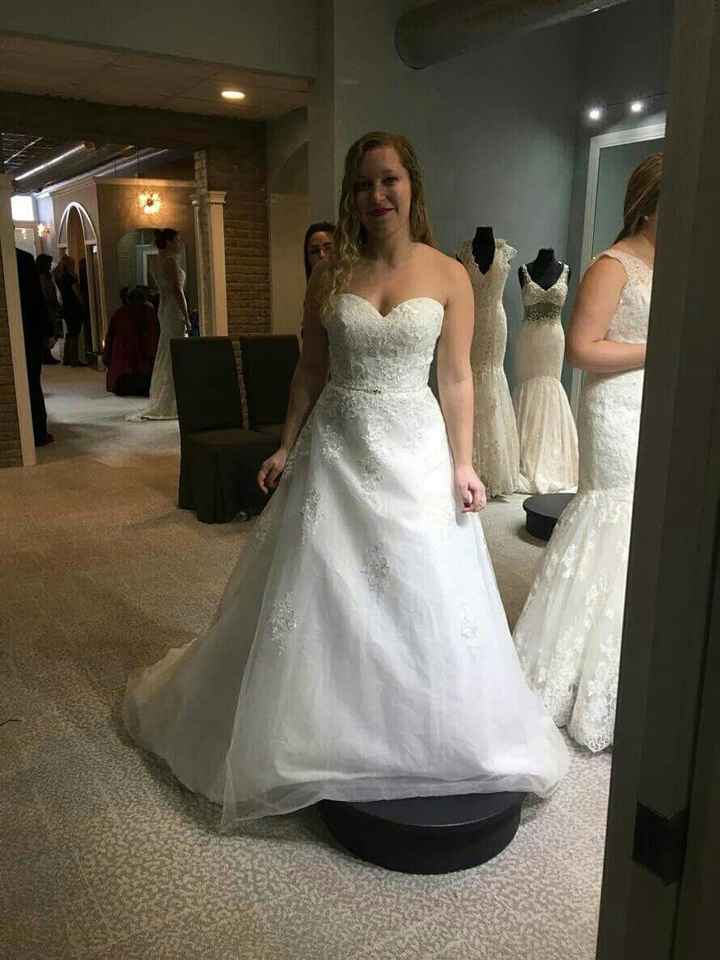 I said yes to the dress!