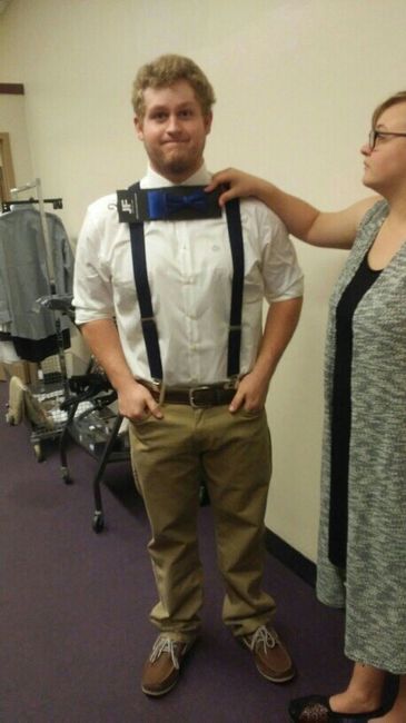 Groomsmen and Groom clothing advice.