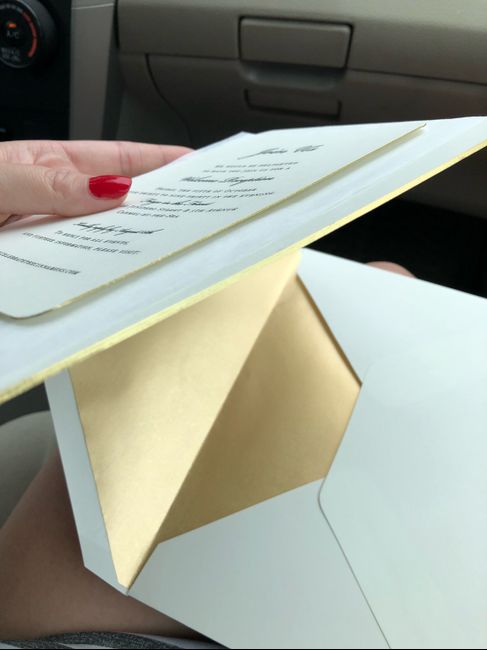 How much did you spend on invitations? - 1