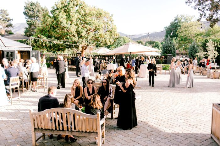 Seating at Cocktail hour? 1