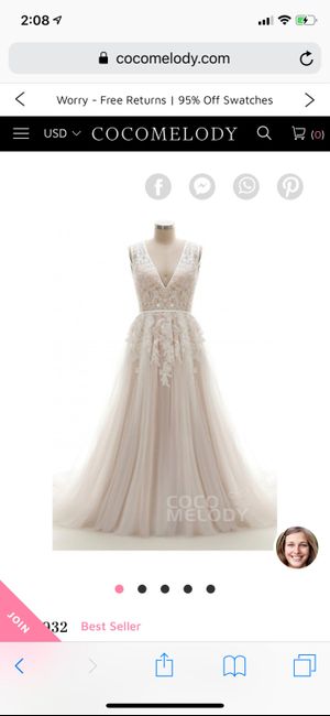 I'm in love with this dress butttt... - 1