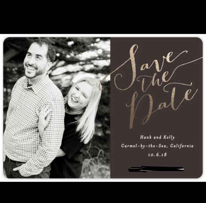 Save the dates - 1