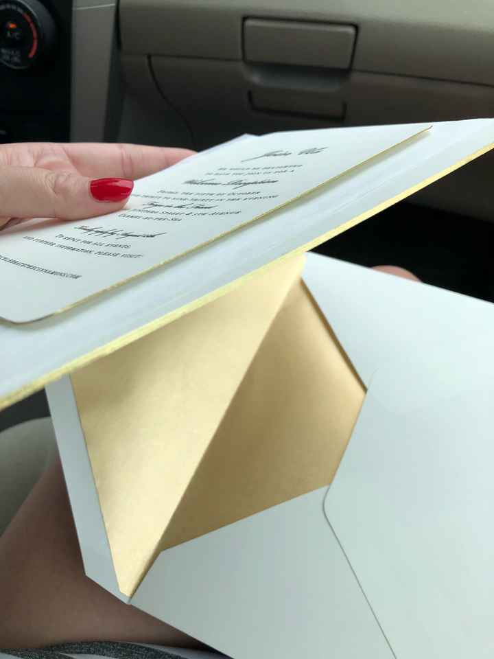 How much did you spend on invitations? - 1