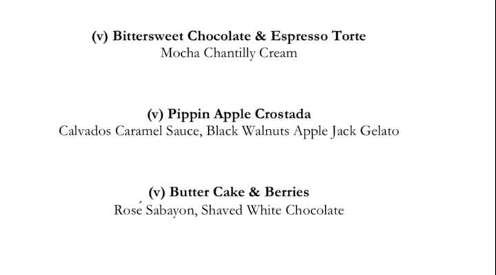 Dessert - 1