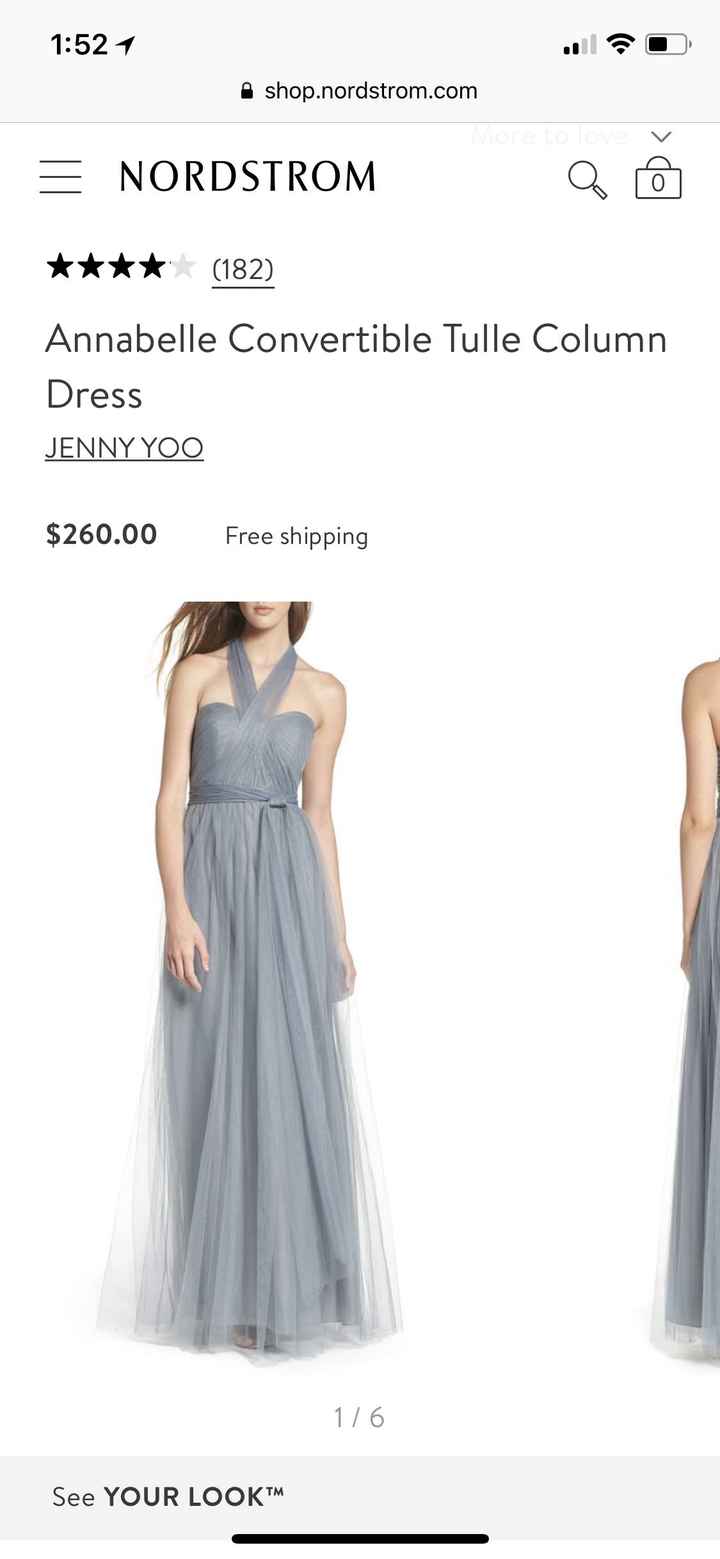 Infinity dresses...thoughts? - 1