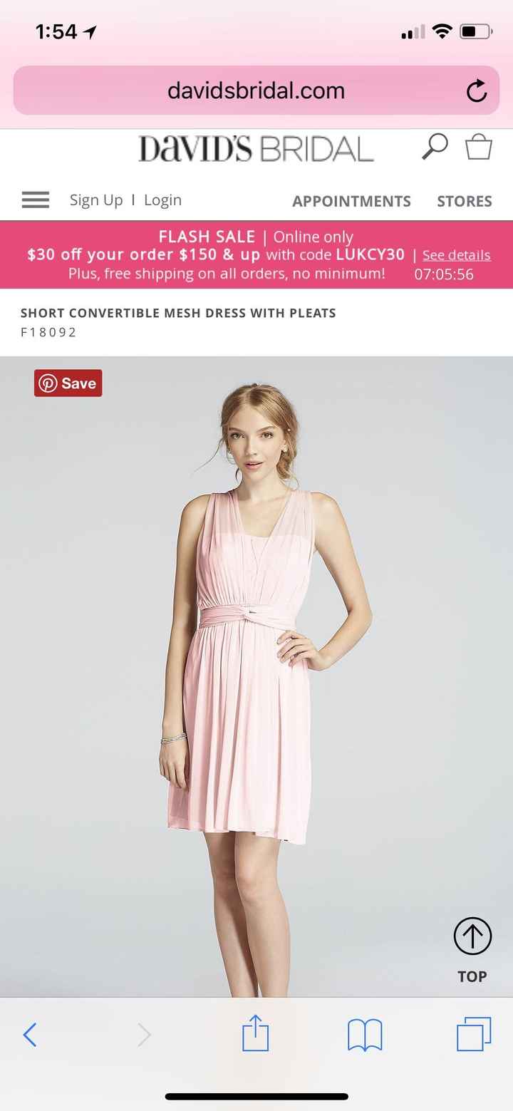 Infinity dresses...thoughts? - 2