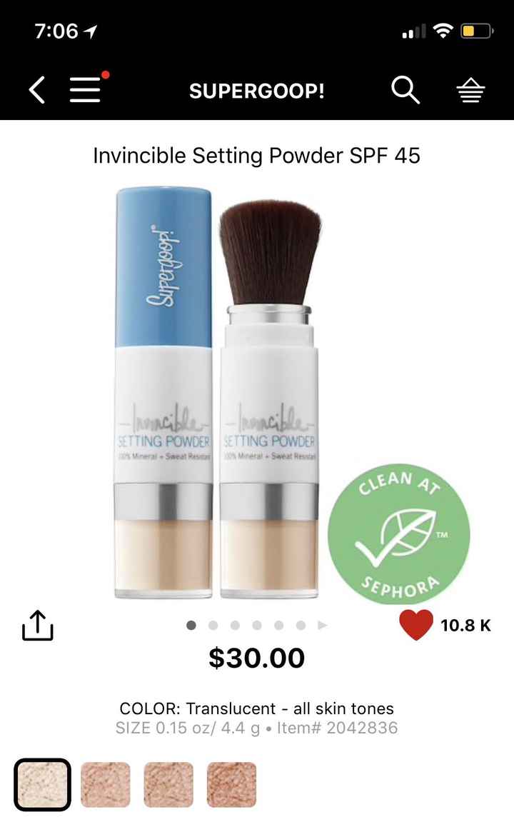 Sunscreen and makeup? - 1