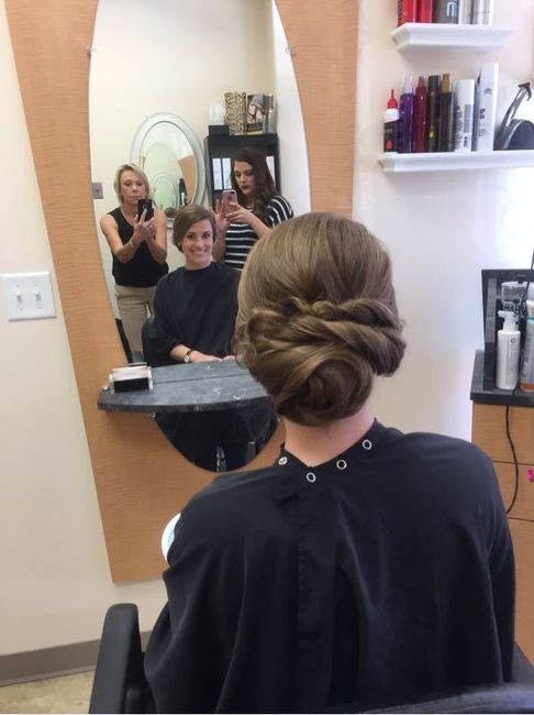 Hair up or down?