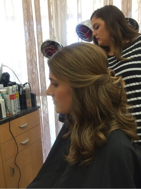 Hair up or down?