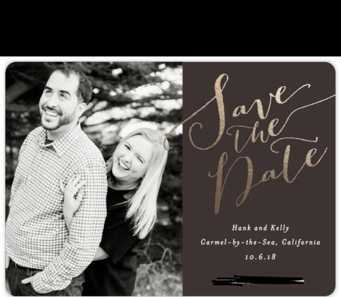 Are you sending Save-the-Dates? - 1