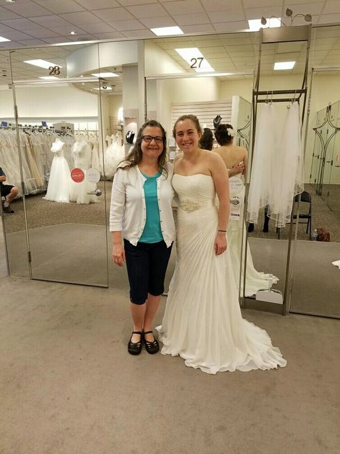 Show off your dress!!