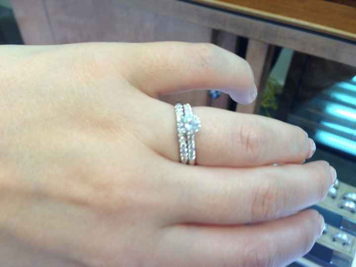 Spinoff- does your e-ring need to match your band?