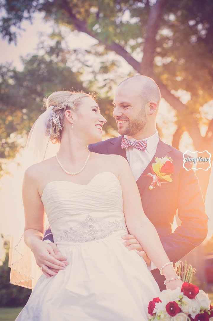 Show me you in your dress versus the model!