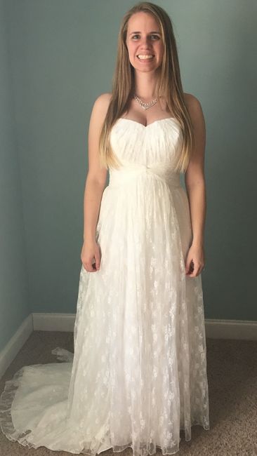 UPDATE- Not so in love with my dress