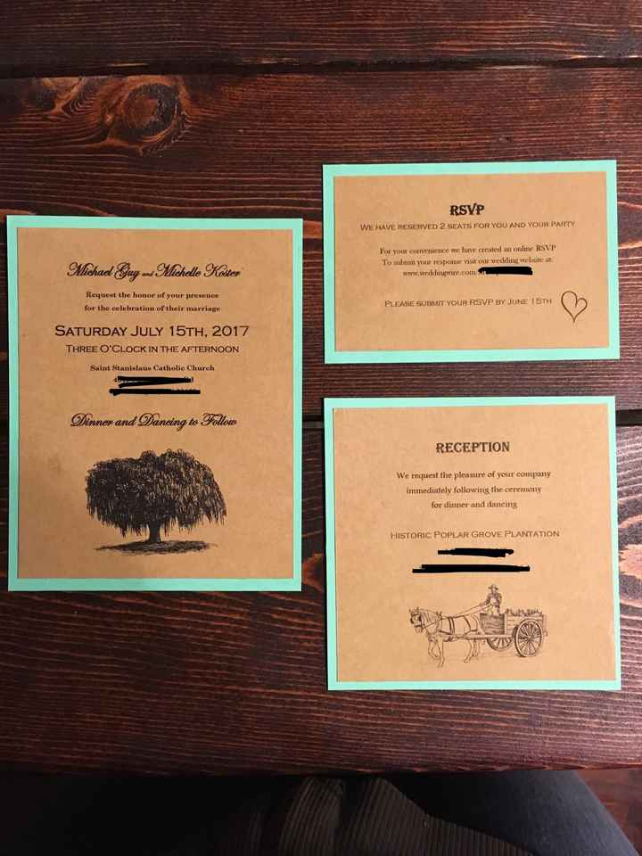 Let's see those invites ...