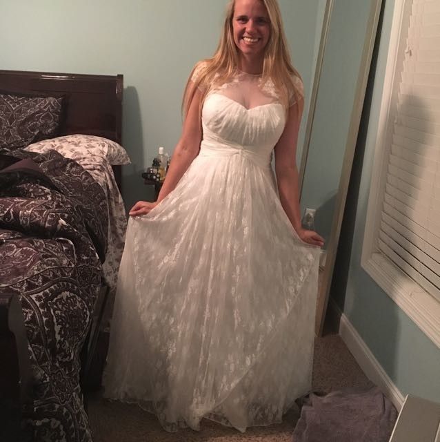 I wanna see your wedding dress!