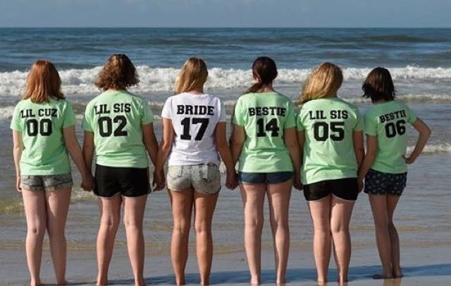 bridal party shirts