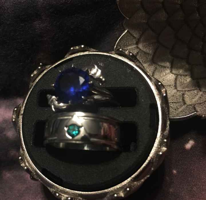 Diamond-free engagement ring - 1