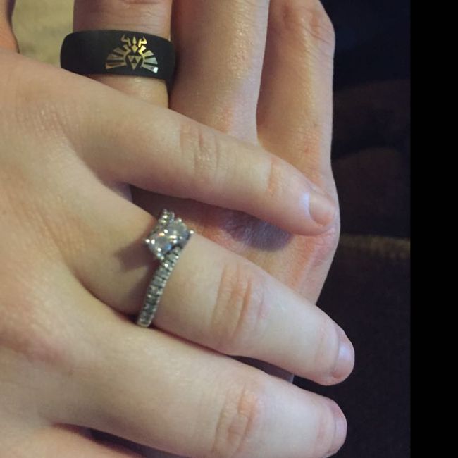 Silicone engagement ring for him? 1