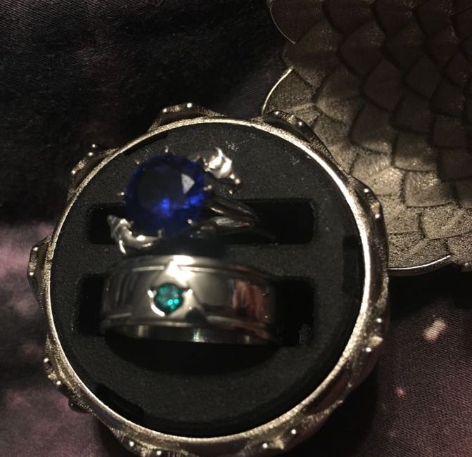 Diamond-free engagement ring - 1