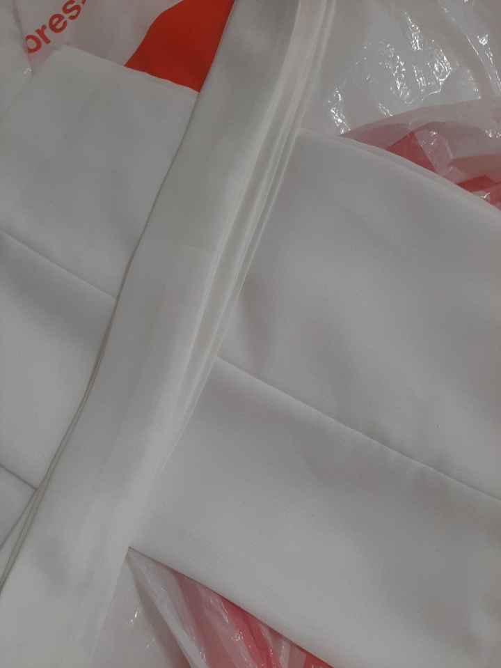 Ivory Dress White Suit - 1